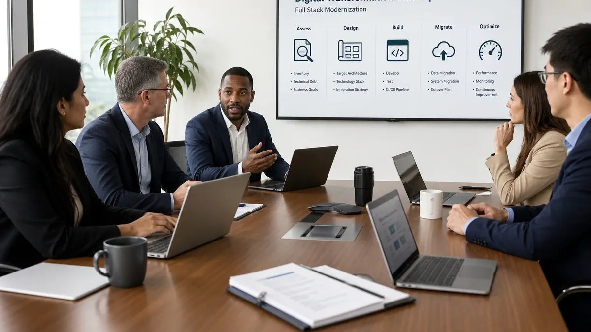 How full stack development accelerates digital transformation in Dubai
