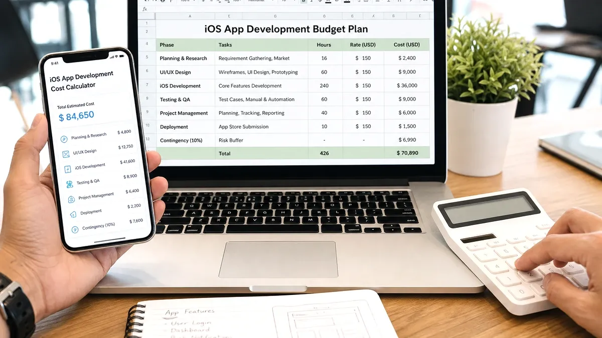 iOS app development cost guide for Dubai businesses