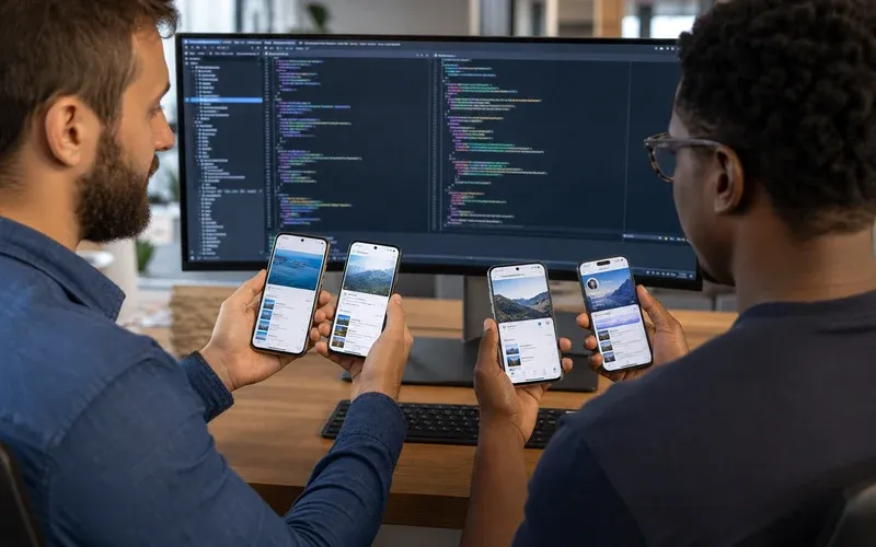 Flutter vs React Native comparison for UAE mobile app development