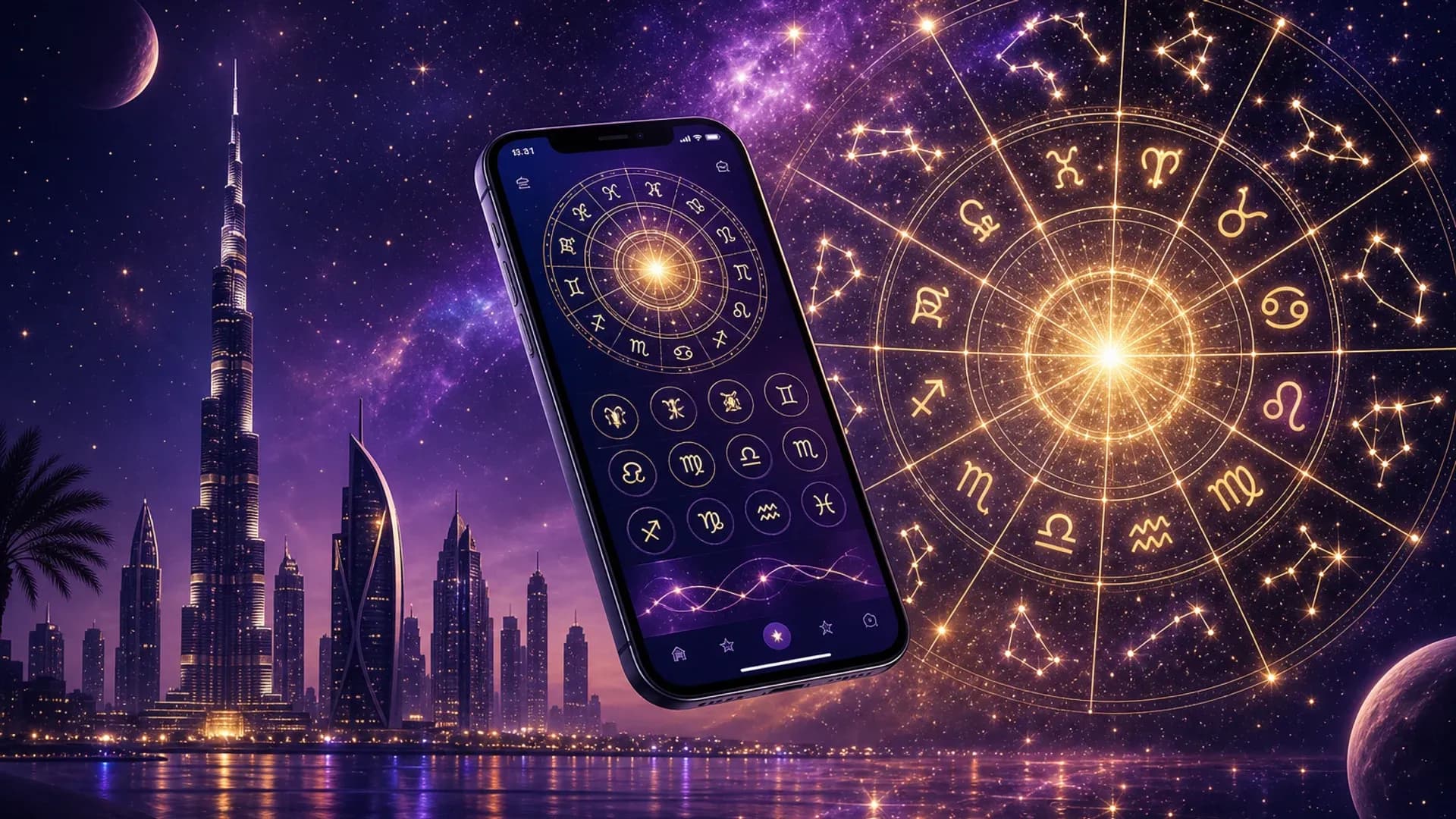 Astrology app development company in Dubai UAE building horoscope platforms with live astrologer consultations and kundli generation
