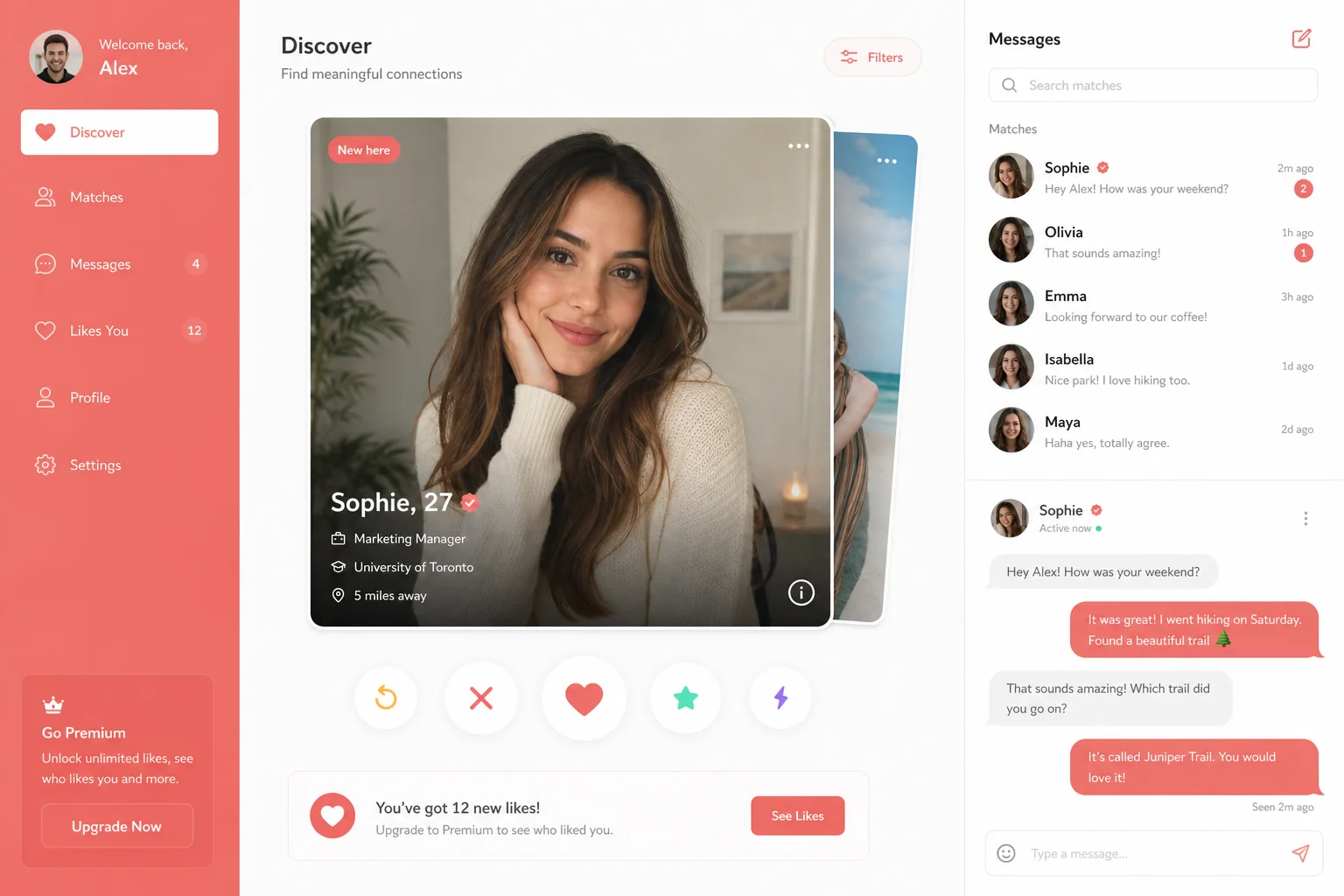 Swipe Dating Platform
