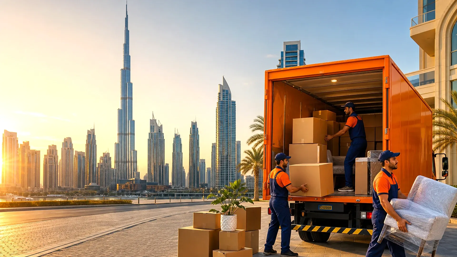Packers and movers app development company in Dubai UAE building relocation and logistics platforms