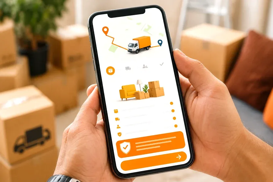 Packers and movers app development